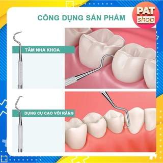 Dụng cụ cạo vôi răng tại nhà bằng thép không gỉ #4