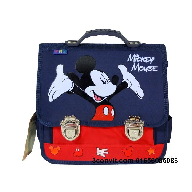 Cặp Học Sinh Em Bé Mickey Mouse