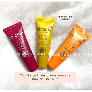Tẩy da chết môi hữu cơ Bio Đức ALVERDE SUGAR LIP 100% tự nhiên