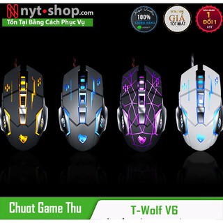 Chuột Game Thủ Cao Cấp LED Nhiều Màu Siêu Đẹp T-Wolf