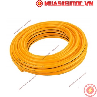 [ 57211 ] Ống Nước Dây PVC + Polyester Dẻo 2 Lớp áp Lực Cao ( 1/2" x 15M ) Tolsen