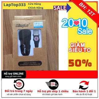 [BH12TH] _ Cáp chuyển đổi USB ra cổng mạng LAN RJ45 Ming-Lu cao cấp