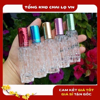 Lọ Chiết Nước Hoa ❤ SIÊU RẺ ❤ Chai lọ chiết nước hoa hình khổ qua 10ml,15ml đựng dầu thơm, phụ kiện du lịch