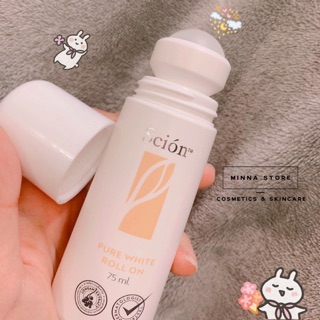 LĂN KHỬ MÙI SCION PURE WHITE ROLL ON NUSKIN