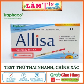 Que Thử thai phát hiện thai sớm ALLISA test Thử Thai Nhanh Hàng Chính Hãng Traphaco Giá Tốt Nhất