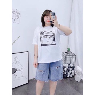[Size 30~35] Quần NGỐ JEAN Không Giãn - Lưng Trên Rốn - Quần Lửng ỐNG RỘNG Rách Sole Nhẹ 2 Đùi