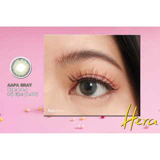 Lens áp tròng 6 tháng AAPA Gray 0 độ - 14.0mm