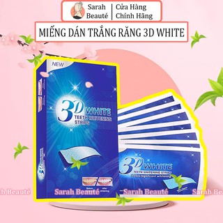 Miếng Dán Trắng Răng 3D White Teeth Whitening Strips - Sarah Beaute MP35