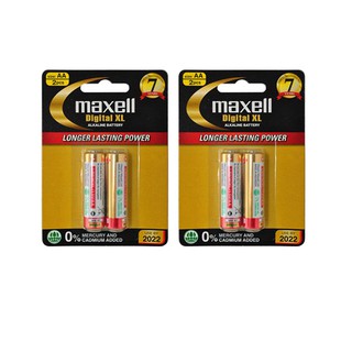 pin aa maxell alkaline 4 viên