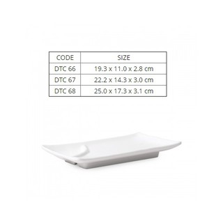 Đĩa Nhựa Horeca Melamine Hình Chử Nhật