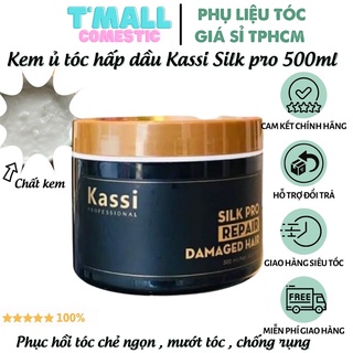 Kem ủ tóc hấp dầu phục hồi tóc hư tổn Kassi 300ml