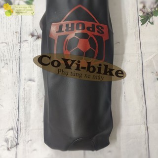 Vỏ bọc yên đa năng chữ BALL SPORT màu Đỏ gắn xe số, tân trang xe siêu ấn tượng - B2724