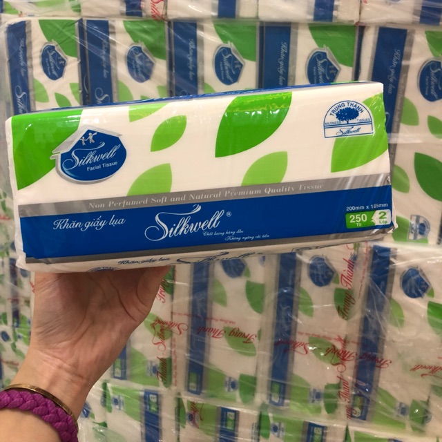 5 gói Giấy rút lụa Silkwell 250T