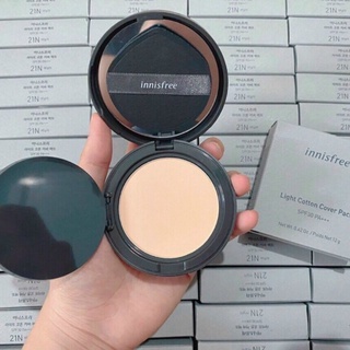 Phấn Innisfree Light Cotton Cover Pact 12g SPF 30