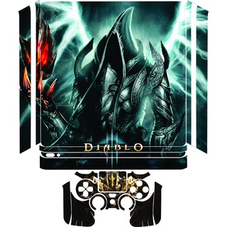 Miếng dán bảo vệ máy ps4 slim - Diablo