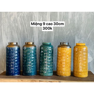 ̣̣̣̣̣(Ảnh Shop Chụp) Bình Gốm Decor- Trang Trí Nhà Cửa Vintage Của Mê Thảo Flower- Ib Shop Để Chọn Mẫu