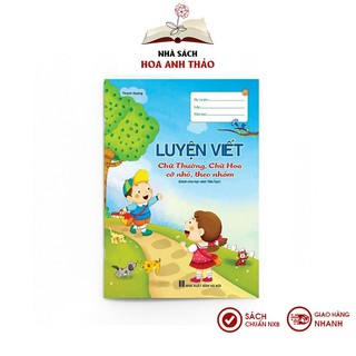 Sách Luyện viết chữ thường, chữ hoa cỡ nhỏ, theo nhóm