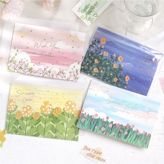 Thiệp chúc mừng JOURNEY TO CHAOPURI series kèm phong bì 15*10cm