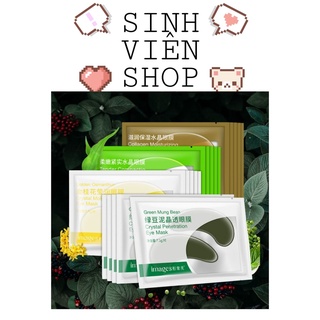 Mặt nạ mắt Images Eye Mask chiết xuất đậu xanh, collagen, nha đam, hoa hồi cấp ẩm cho vùng bọng mắt, thâm mắt