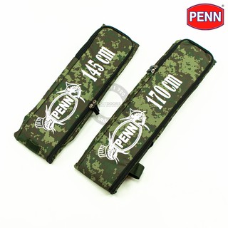 Bao đựng cần câu cá Penn suôn 1 ngăn kiểu lính 1m45, 1m6, 1m7