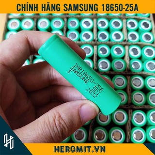 Pin Cell 18650 Sam Sung 2600mAh xả 25A