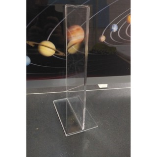 Kệ menu mica A5 15x21cm liền đế