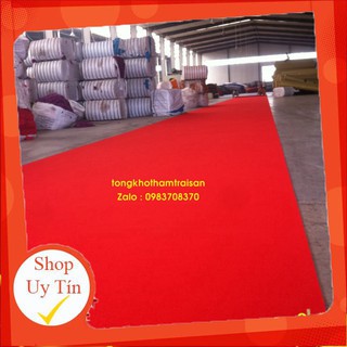 Thảm Trải Sàn hội nghị, sự kiện, triển lãm Một Màu Đế Mỏng Chống Cháy - Khổ Ngang 2 Mét