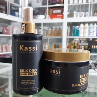 Combo hấp dầu + sữa dưỡng tóc Kassi
