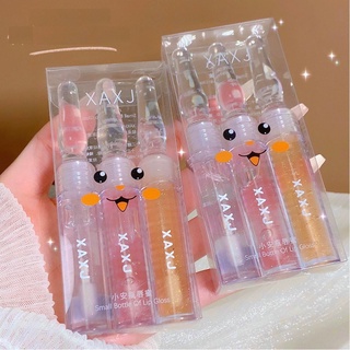 Son bóng nội địa trung, set 3 cây son bóng dưỡng ẩm có màu trong suốt G - Sammi beauty