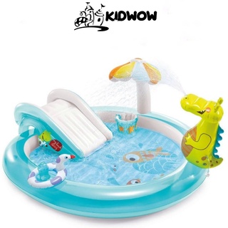 Hồ Bơi KIDWOW Bể Bơi Cầu Trượt Phun Nước Mini Trong Nhà, Hàng Chính Hãng Bảo Hành 12 Tháng