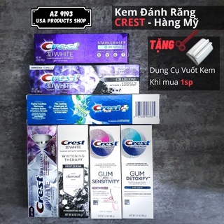 Kem Đánh Răng, Kem Đánh Răng Trẻ Em CREST 116g,  Bảng Cao Cấp, Hàng Mỹ - Trắng Răng, Bảo Vệ Nứu - Az 9193