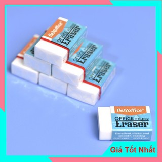 Gôm Tẩy Chì Flexoffice FO-E02 - Tẩy Nhẹ Tay Không Để Lại Dấu Vết Đen Của Chì Trên Giấy
