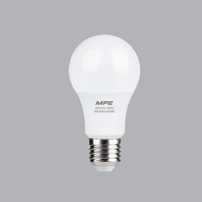 (Chính hãng MPE) Bóng Đèn LED Bulb E27 -Ánh sáng trắng/vàng -7w, cao cấp ( tiêu chuẩn châu âu)