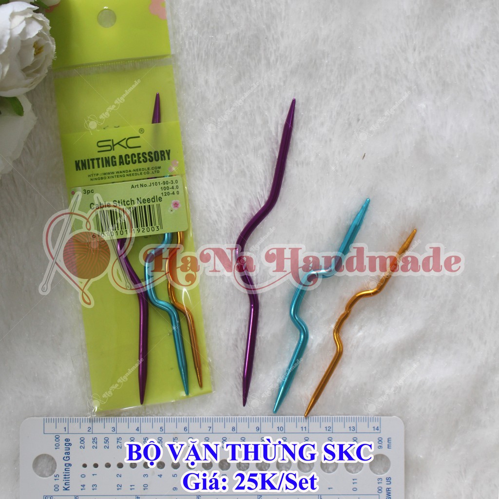 Bộ vặn thừng skc / bộ dụng cụ hỗ trợ đan len