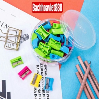 Gọt chì Deli 594 nhiều màu, chuốt chì màu mini sắc bén tiện lợi