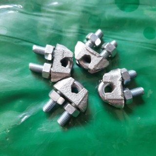 Bộ 4 khóa cáp thép phù hợp với dây cáp từ 2mm đến 5mm