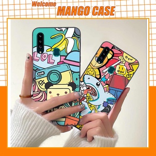 Ốp lưng điện thoại Samsung A20s drew, kaws, bape cao cấp, vỏ ốp rẻ đẹp