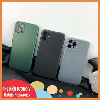 Ốp siêu mỏng, chống ố màu, chống bám vân tay cho các đời iPhone từ 6 tới 13 Pro Max