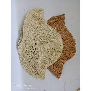 Mũ móc mềm nơ cuộn
