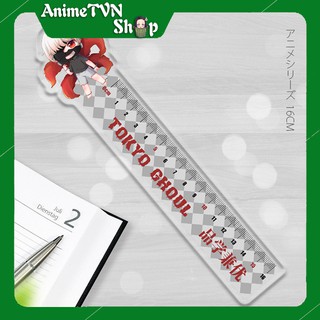Thước Kẻ Nhựa Cứng Acrylic Anime/Manga Tokyo Ghoul - Ngạ Quỷ (Ken)