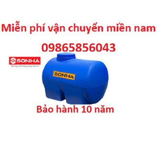 Bồn Nước Nhựa Sơn Hà 300Lit - 1000Lit nằm - bảo hành 10 năm