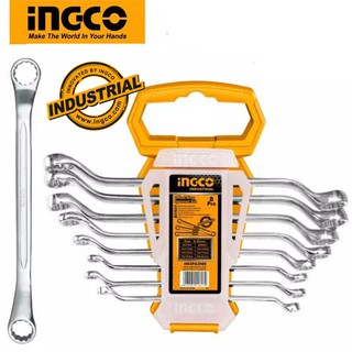 Bộ 8 cờ lê hai vòng (6-22mm) Ingco HKSPA3088
