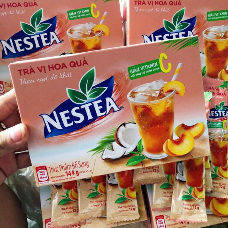 Trà vị hoa quả nestea