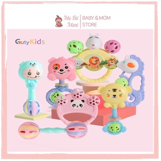 Set Xúc Xắc 7 Chi Tiết Âm Thanh Vui Nhộn Cho Bé Yêu