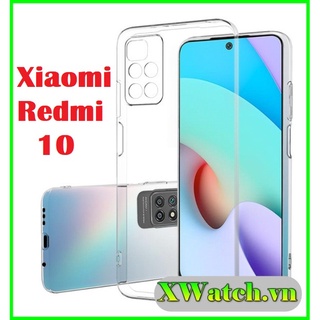 Ốp lưng silicon Xiaomi Redmi 10 bảo vệ máy chống trầy xước
