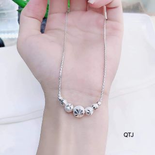DÂY CHUYỀN BI BẠC XINH CHO BÉ