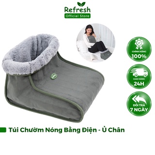 Túi Chườm Ủ Nóng Thảo Dược Dùng Điện REFRESH Giảm Đau Nhức Bàn Chân, Giảm Tê Lạnh, Nhức Mỏi Chân