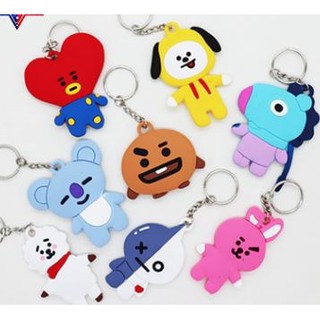 móc khóa cao su bt21