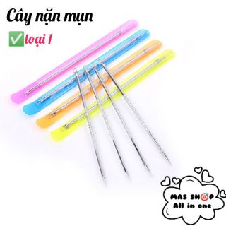 [Bán lẻ 1 cây] Cây nặn mụn MLN thép không gỉ loại 1