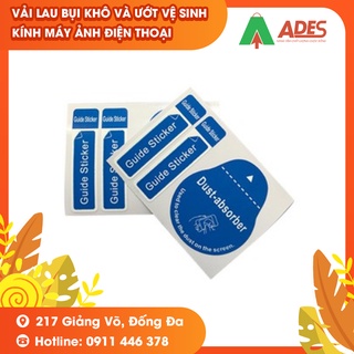 Vải lau bụi khô và ướt vệ sinh kính máy ảnh điện thoại